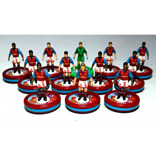 Subbuteo Andrew Table Soccer West Ham United 2016-17 on WSB Professional bases